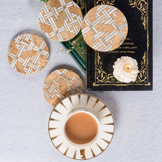 Perola Coasters, Set of 4