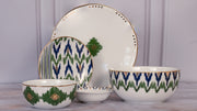 21 Piece Tashkent Dinner Set- 6 person service